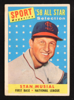 Stan Musial 1958 Topps #476 AS at PristineAuction.com