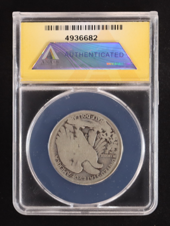 1917-S Walking Liberty Silver 50C Half Dollar (ANACS AG3) at PristineAuction.com 1917-S Walking Liberty Silver 50C Half Dollar (ANACS AG3) at PristineAuction.com