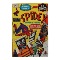 1974 "Spidey Super Stories" Issue #1 Marvel Comic Book at PristineAuction.com