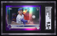 Bobby Witt Jr. 2022 Topps Chrome Update Purple Refractors #USC176 RC (SGC 9.5) (See Description) at PristineAuction.com