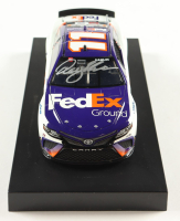 Denny Hamlin Signed 2022 #11 FedEx Ground | 1:24 Diecast Car (PA) at PristineAuction.com