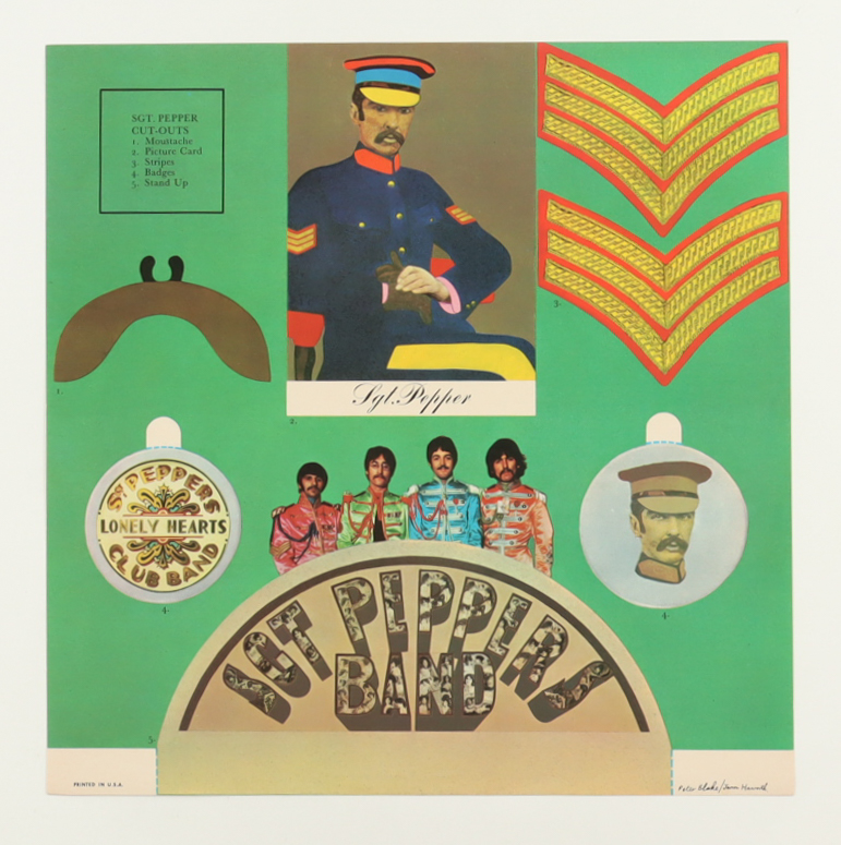 The Beatles "Sgt Peppers: Lonely Hearts Club Band" Vintage Vinyl LP Album with Record at PristineAuction.com The Beatles "Sgt Peppers: Lonely Hearts Club Band" Vintage Vinyl LP Album with Record at PristineAuction.com