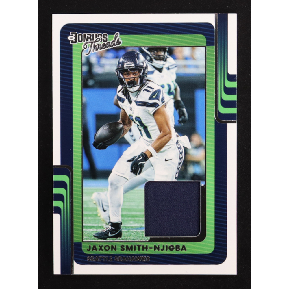 Jaxon Smith-Njigba 2025 Donruss Threads #37 at PristineAuction.com