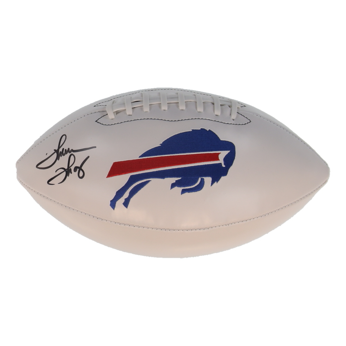Thurman Thomas Signed Bills Logo Football (JSA) at PristineAuction.com Thurman Thomas Signed Bills Logo Football (JSA) at PristineAuction.com