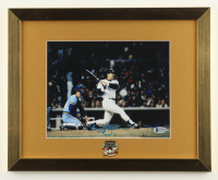 Reggie Jackson Signed Yankees Custom Framed Photos Display with HOF Induction Pin (Beckett) at PristineAuction.com