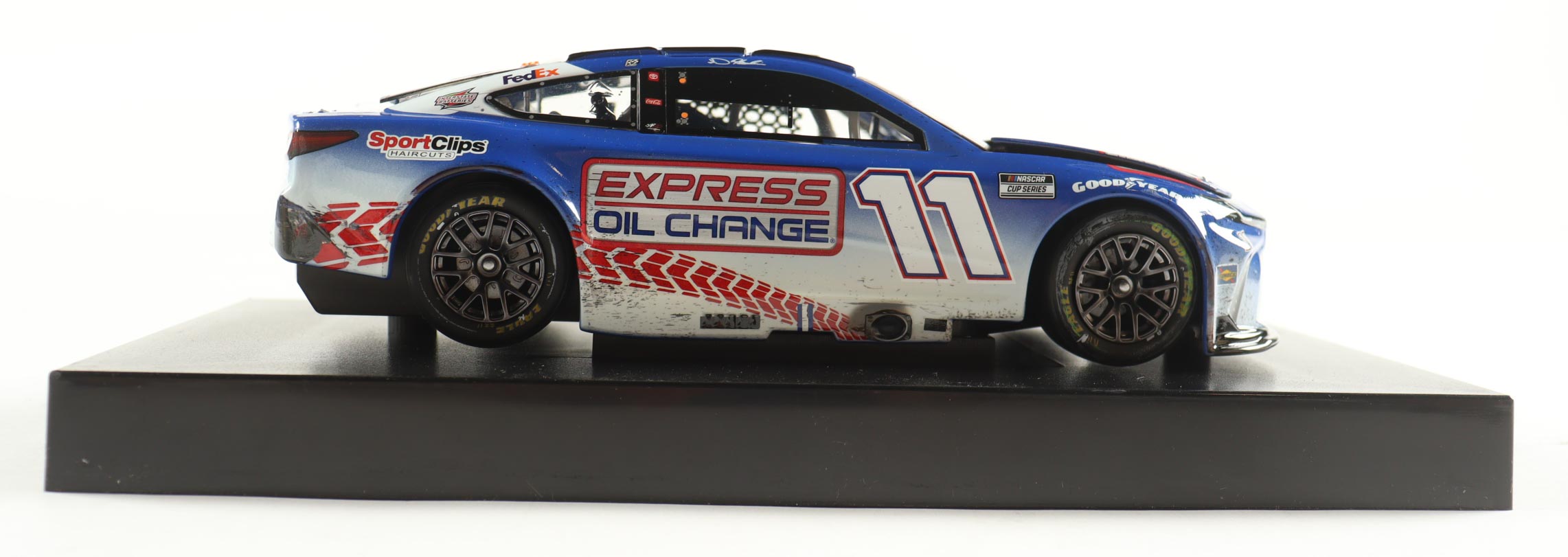 Denny Hamlin Signed 2024 #11 Mavis Tires Bristol Win | 1:24 Diecast Car (PA) at PristineAuction.com Denny Hamlin Signed 2024 #11 Mavis Tires Bristol Win | 1:24 Diecast Car (PA) at PristineAuction.com