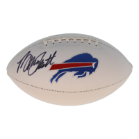 Bruce Smith Signed Bills Logo Football (Beckett) at PristineAuction.com
