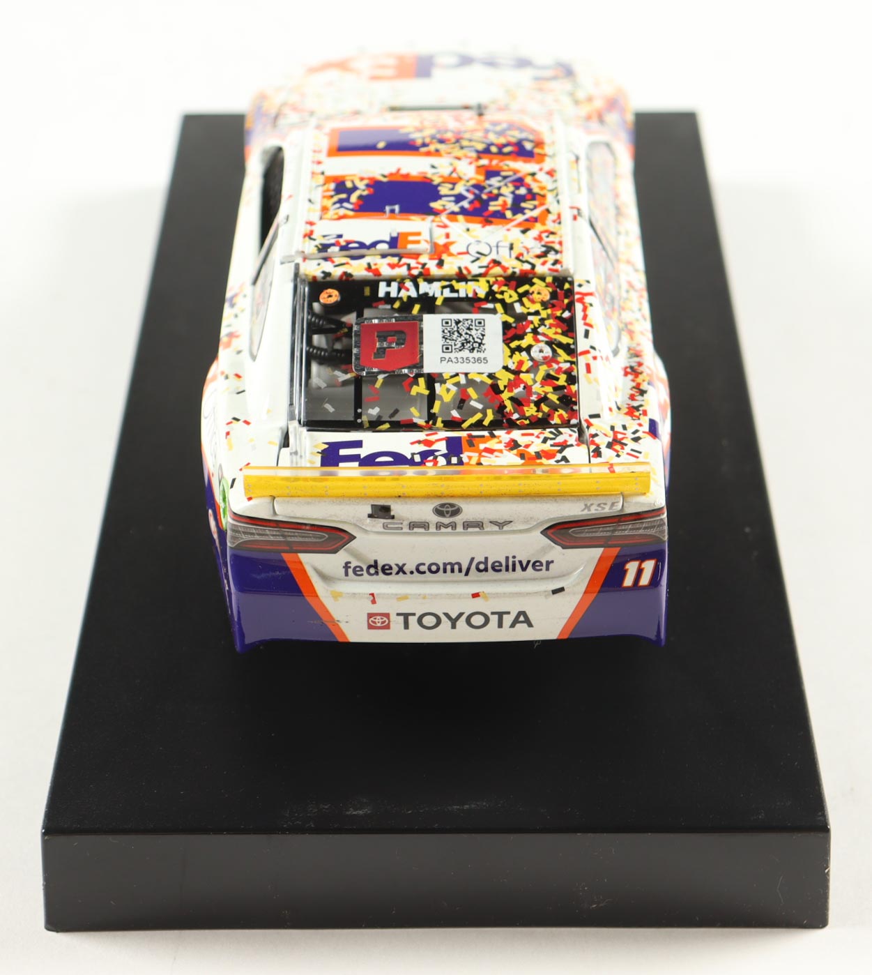 Denny Hamlin Signed 2021 #11 Fedex Las Vegas Win | 1:24 Diecast Car (PA) at PristineAuction.com Denny Hamlin Signed 2021 #11 Fedex Las Vegas Win | 1:24 Diecast Car (PA) at PristineAuction.com