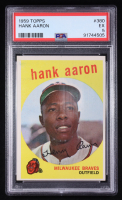 Hank Aaron 1959 Topps #380 (PSA 5) at PristineAuction.com