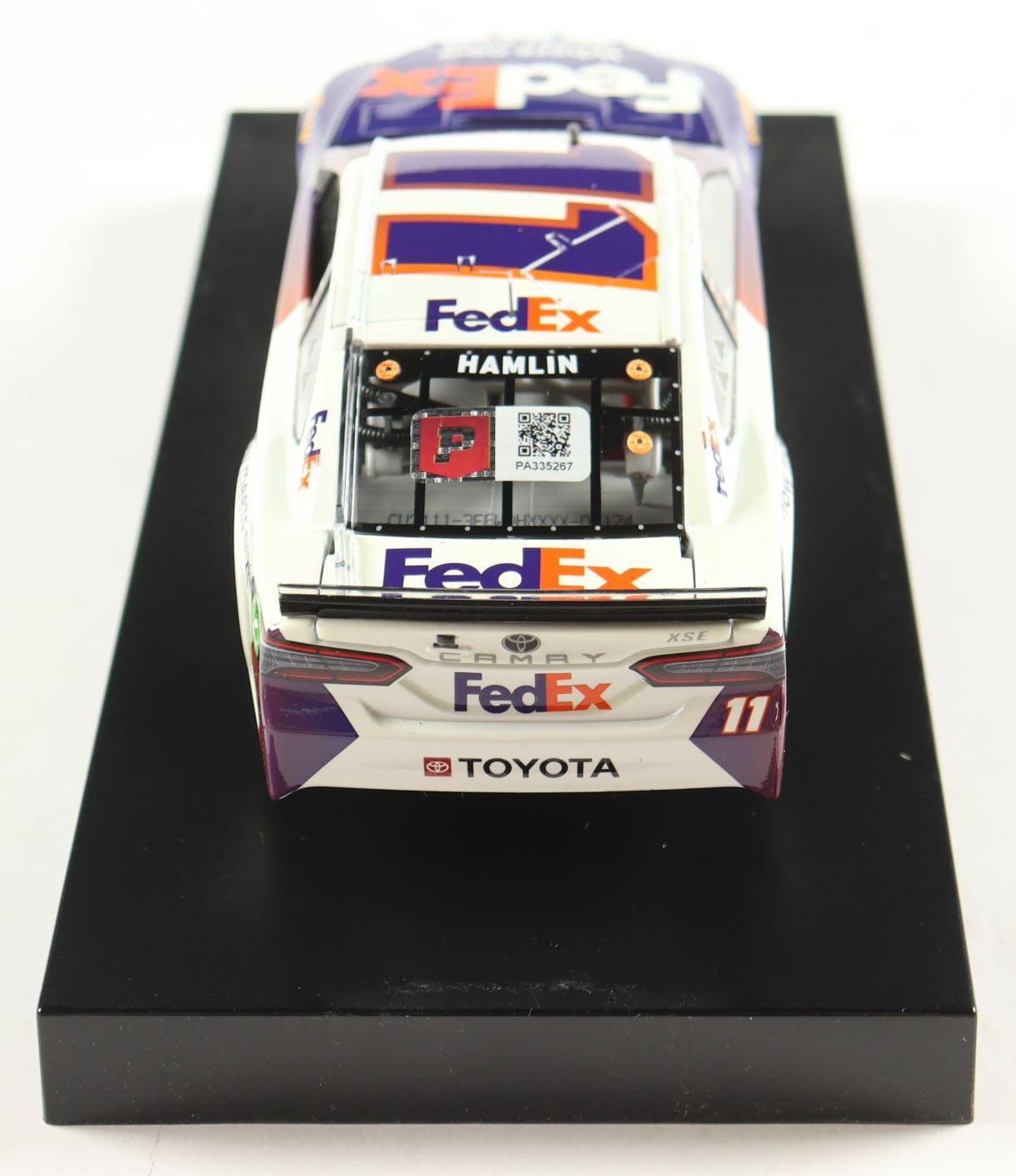 Denny Hamlin Signed 2021 #11 Fedex Where Now Meets Next | 1:24 Diecast Car (PA) at PristineAuction.com Denny Hamlin Signed 2021 #11 Fedex Where Now Meets Next | 1:24 Diecast Car (PA) at PristineAuction.com