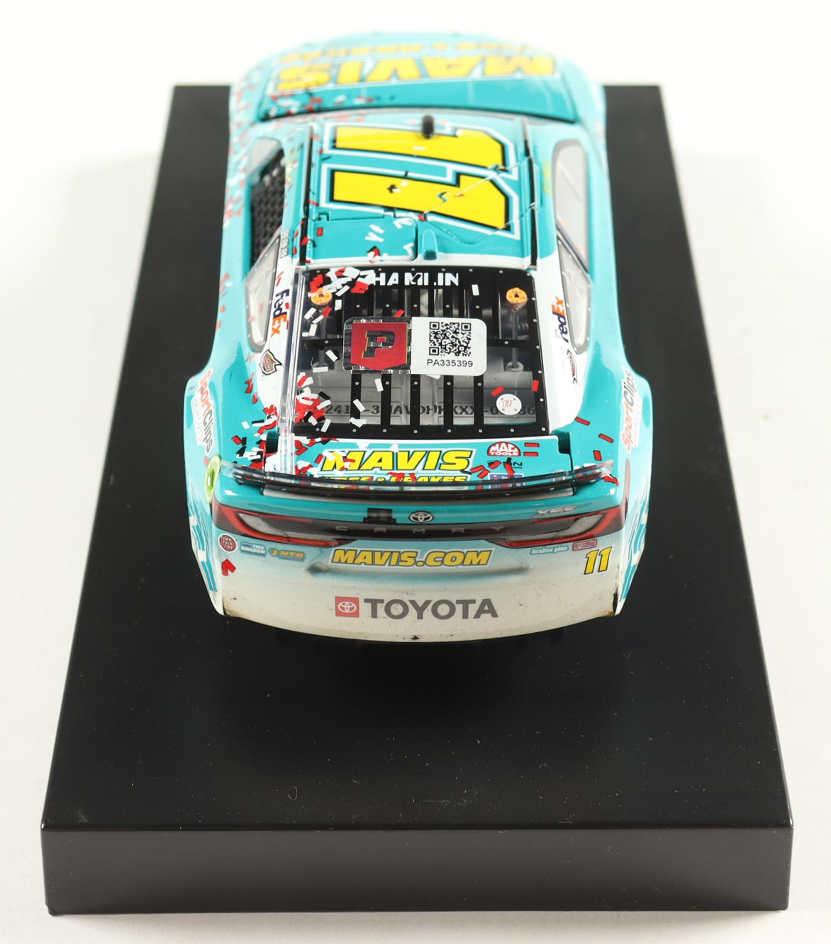 Denny Hamlin Signed 2024 #11 Mavis Tires Richmond WIn | 1:24 Diecast Car (PA) at PristineAuction.com Denny Hamlin Signed 2024 #11 Mavis Tires Richmond WIn | 1:24 Diecast Car (PA) at PristineAuction.com