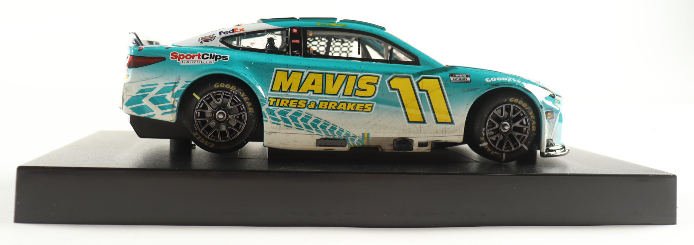 Denny Hamlin Signed 2024 #11 Mavis Tires Richmond WIn | 1:24 Diecast Car (PA) at PristineAuction.com Denny Hamlin Signed 2024 #11 Mavis Tires Richmond WIn | 1:24 Diecast Car (PA) at PristineAuction.com