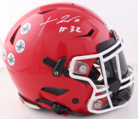 TreVeyon Henderson Signed Ohio State Buckeyes Full-Size Authentic SpeedFlex Helmet (JSA) at PristineAuction.com