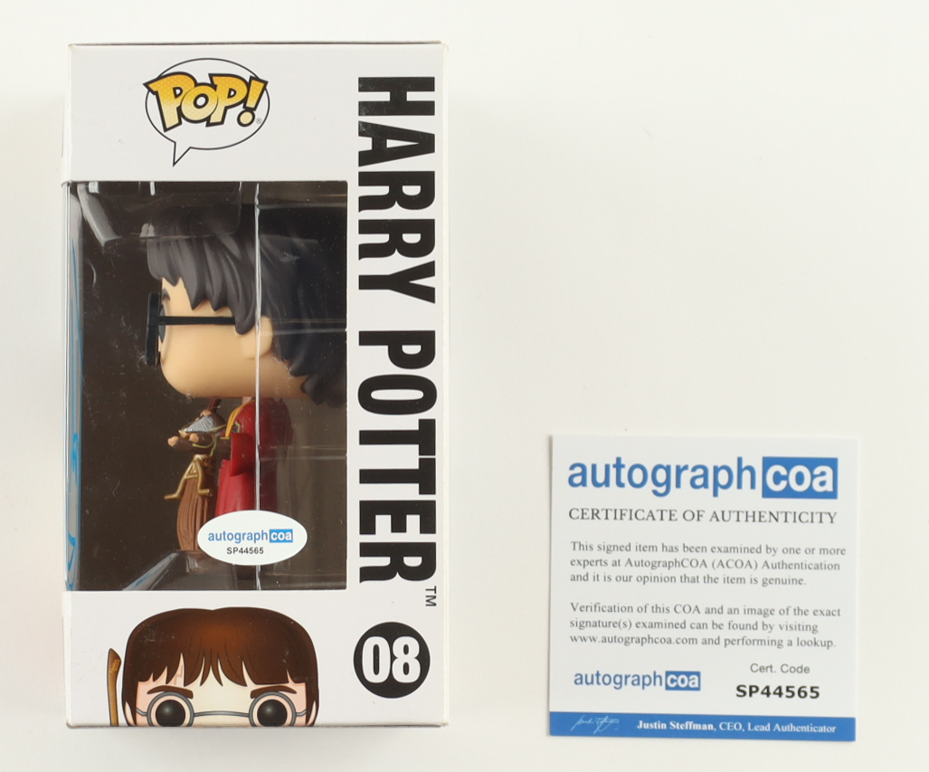 Daniel Radcliffe Signed "Harry Potter" #08 Harry Potter Funko Pop! Vinyl Figure (ACOA) at PristineAuction.com Daniel Radcliffe Signed "Harry Potter" #08 Harry Potter Funko Pop! Vinyl Figure (ACOA) at PristineAuction.com