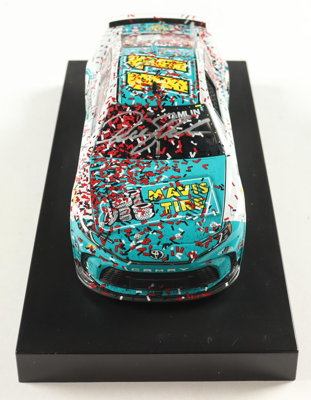 Denny Hamlin Signed 2024 #11 Mavis Tires Dover Win | 1:24 Diecast Car (PA) at PristineAuction.com Denny Hamlin Signed 2024 #11 Mavis Tires Dover Win | 1:24 Diecast Car (PA) at PristineAuction.com