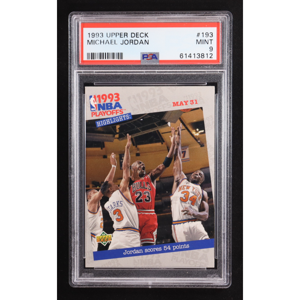 Michael Jordan 1993-94 Upper Deck #193 PO (PSA 9) at PristineAuction.com