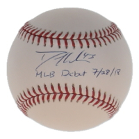 Dakota Hudson Signed OML Baseball Inscribed "MLB Debut 7/28/18" (JSA) at PristineAuction.com