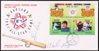 Wade Boggs & Eric Davis Signed 1987 FDC Envelope (JSA) at PristineAuction.com