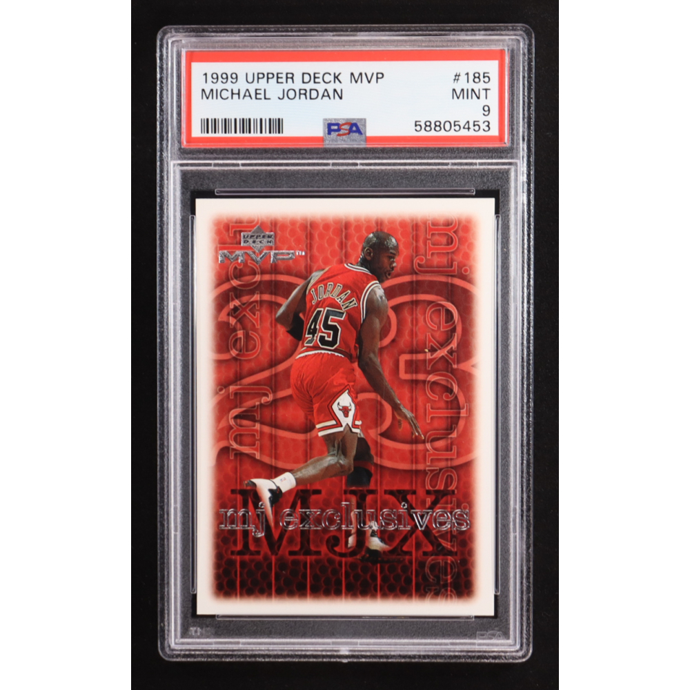 Michael Jordan 1999-00 Upper Deck MVP #185 (PSA 9) at PristineAuction.com