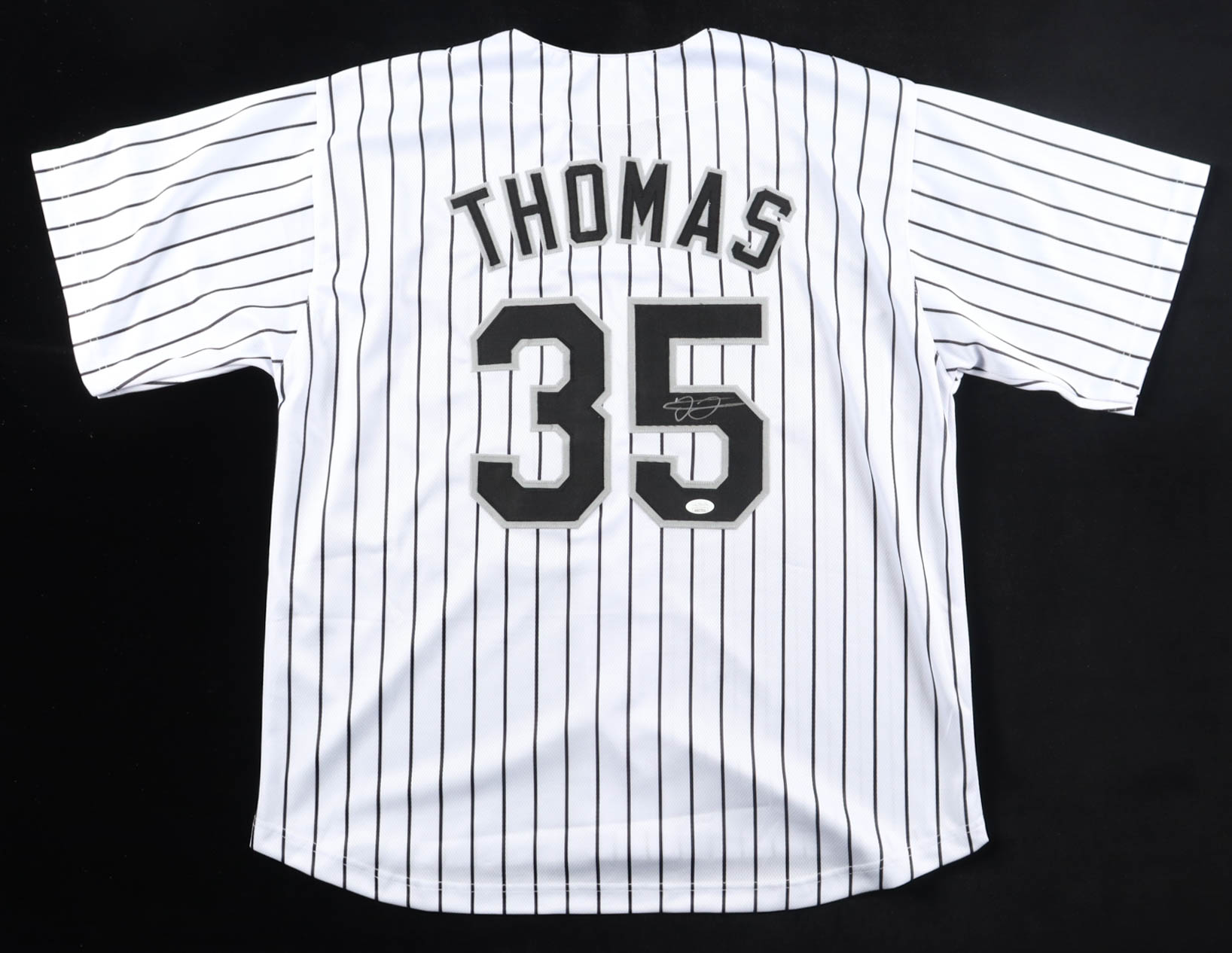 Frank Thomas Signed Jersey (JSA) at PristineAuction.com Frank Thomas Signed Jersey (JSA) at PristineAuction.com