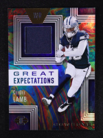 CeeDee Lamb 2020 Panini Illusions Great Expectations Relics #14 RC at PristineAuction.com