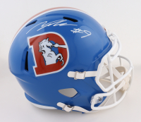 Talanoa Hufanga Signed Broncos Full-Size Speed Helmet (Beckett) at PristineAuction.com