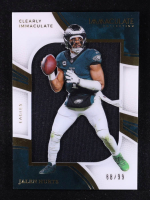 Jalen Hurts 2025 Immaculate Collection Clearly Immaculate Jerseys #15 #88/99 at PristineAuction.com