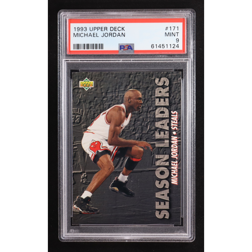 Michael Jordan 1993-94 Upper Deck SL #171 (PSA 9) at PristineAuction.com