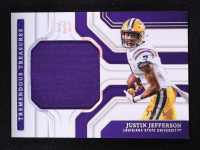 Justin Jefferson 2025 Panini National Treasures Collegiate Tremendous Treasures #11 #21/25 at PristineAuction.com
