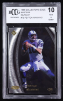 Peyton Manning 1998 Collector's Edge Masters 50-point #73 #0649/3000 RC (BCCG 10) at PristineAuction.com