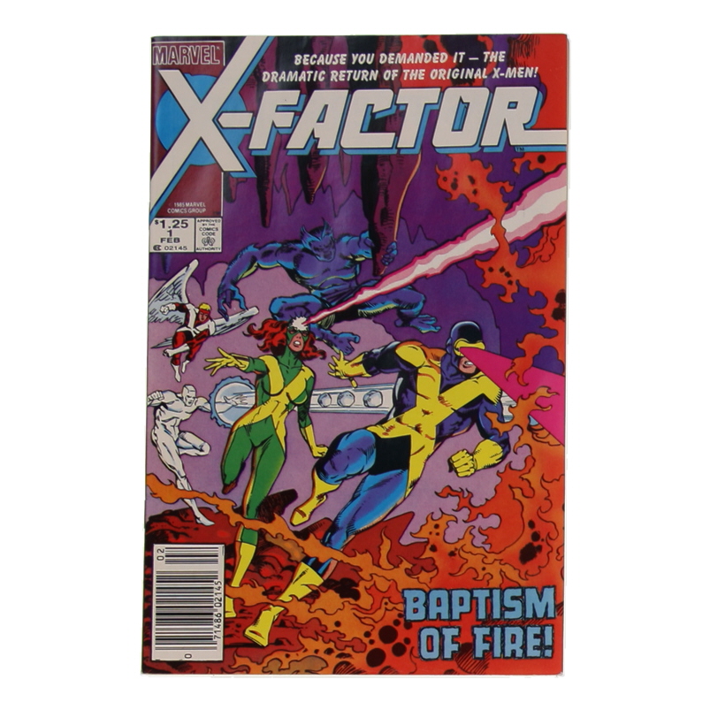 1986 "X-Factor" Issue #1 Marvel Comic Book at PristineAuction.com 1986 "X-Factor" Issue #1 Marvel Comic Book at PristineAuction.com