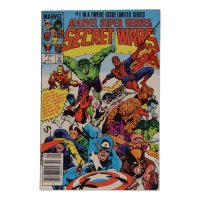 1984 "Secret Wars" Issue #1 Marvel Comic Book at PristineAuction.com