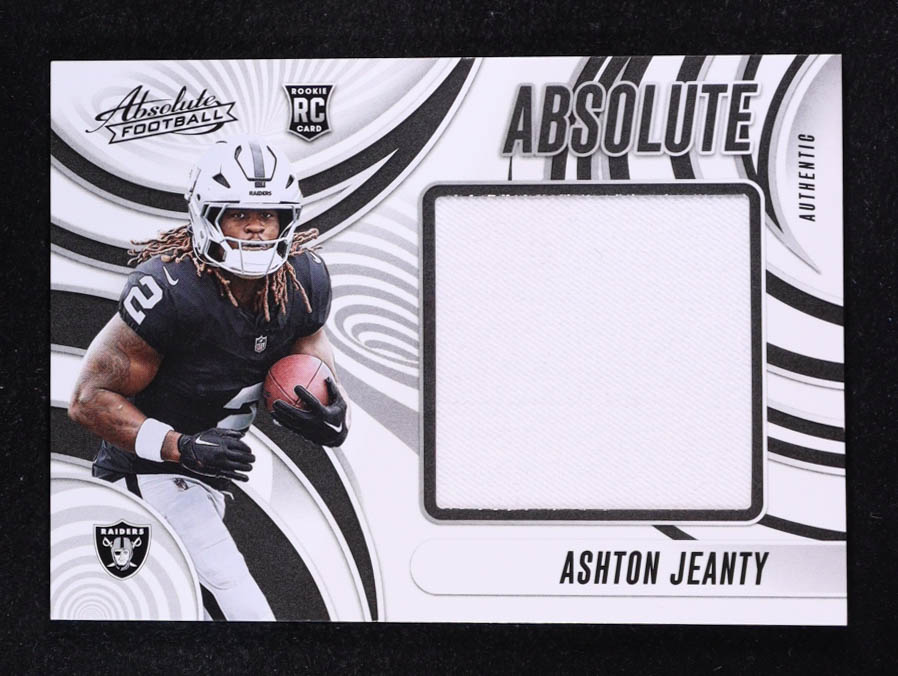 Ashton Jeanty 2025 Absolute Jumbo Jerseys #4 RC at PristineAuction.com Ashton Jeanty 2025 Absolute Jumbo Jerseys #4 RC at PristineAuction.com