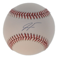 Justin Foscue Signed OML Baseball (JSA) at PristineAuction.com