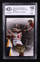 Michael Jordan 2009-10 Upper Deck Michael Jordan Legacy Collection Gold #75 (BCCG 10) at PristineAuction.com