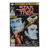 1960 "Star Trek: The Motion Picture" Issue #1 Marvel Comic Book at PristineAuction.com