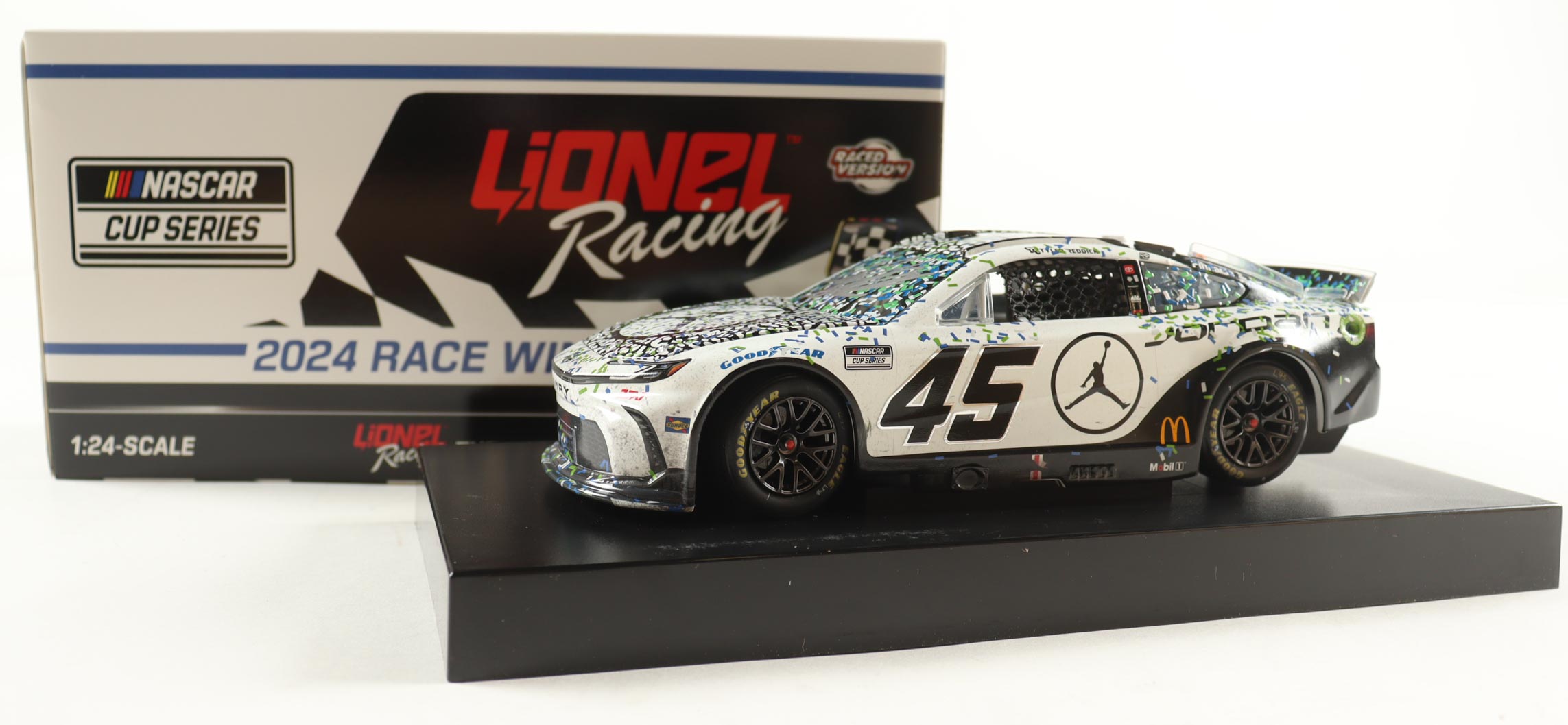 Tyler Reddick Signed 2024 #45 Jordan Brand Talladega Win | 1:24 Diecast Car (PA) at PristineAuction.com Tyler Reddick Signed 2024 #45 Jordan Brand Talladega Win | 1:24 Diecast Car (PA) at PristineAuction.com