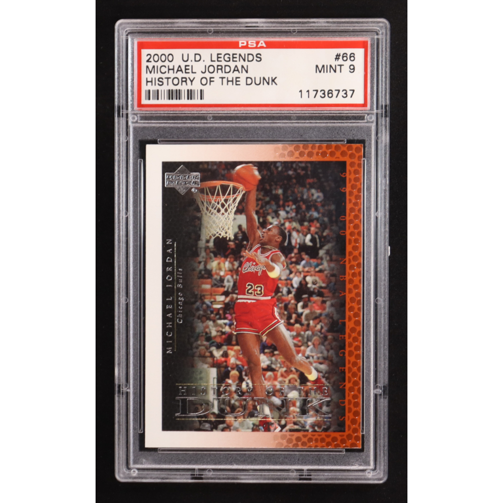 Michael Jordan 2000 Upper Deck Century Legends HD #66 (PSA 9) at PristineAuction.com