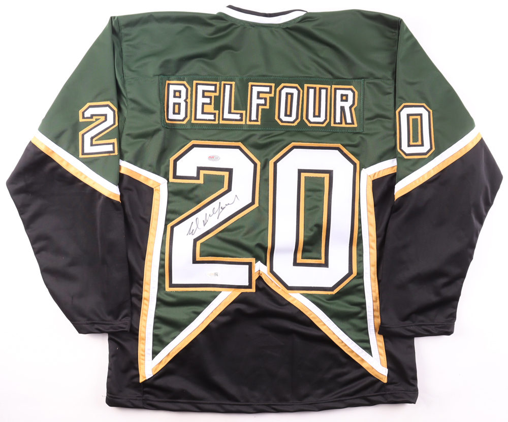 Ed Belfour Signed Jersey (JSA) at PristineAuction.com Ed Belfour Signed Jersey (JSA) at PristineAuction.com