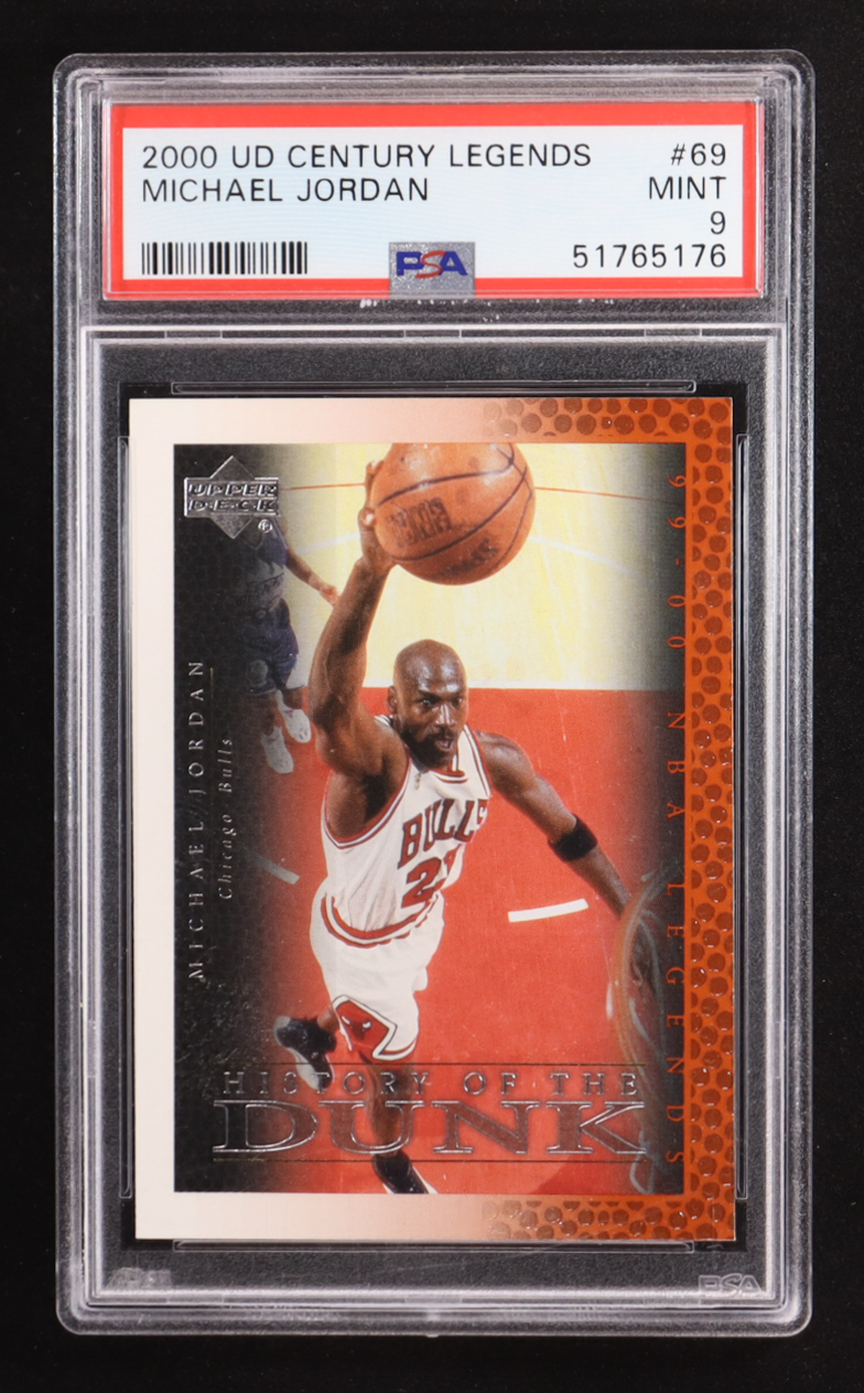 Michael Jordan 2000 Upper Deck Century Legends HD #69 (PSA 9) at PristineAuction.com Michael Jordan 2000 Upper Deck Century Legends HD #69 (PSA 9) at PristineAuction.com