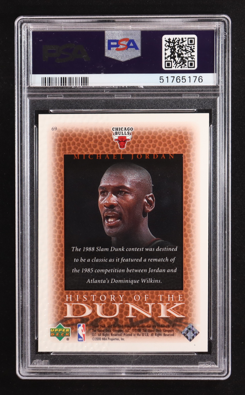 Michael Jordan 2000 Upper Deck Century Legends HD #69 (PSA 9) at PristineAuction.com Michael Jordan 2000 Upper Deck Century Legends HD #69 (PSA 9) at PristineAuction.com