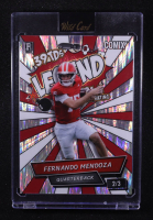 Fernando Mendoza 2025 Wild Card Alumination Comix Legend Red and White Shock #ACBL-FM08 #2/3 RC at PristineAuction.com