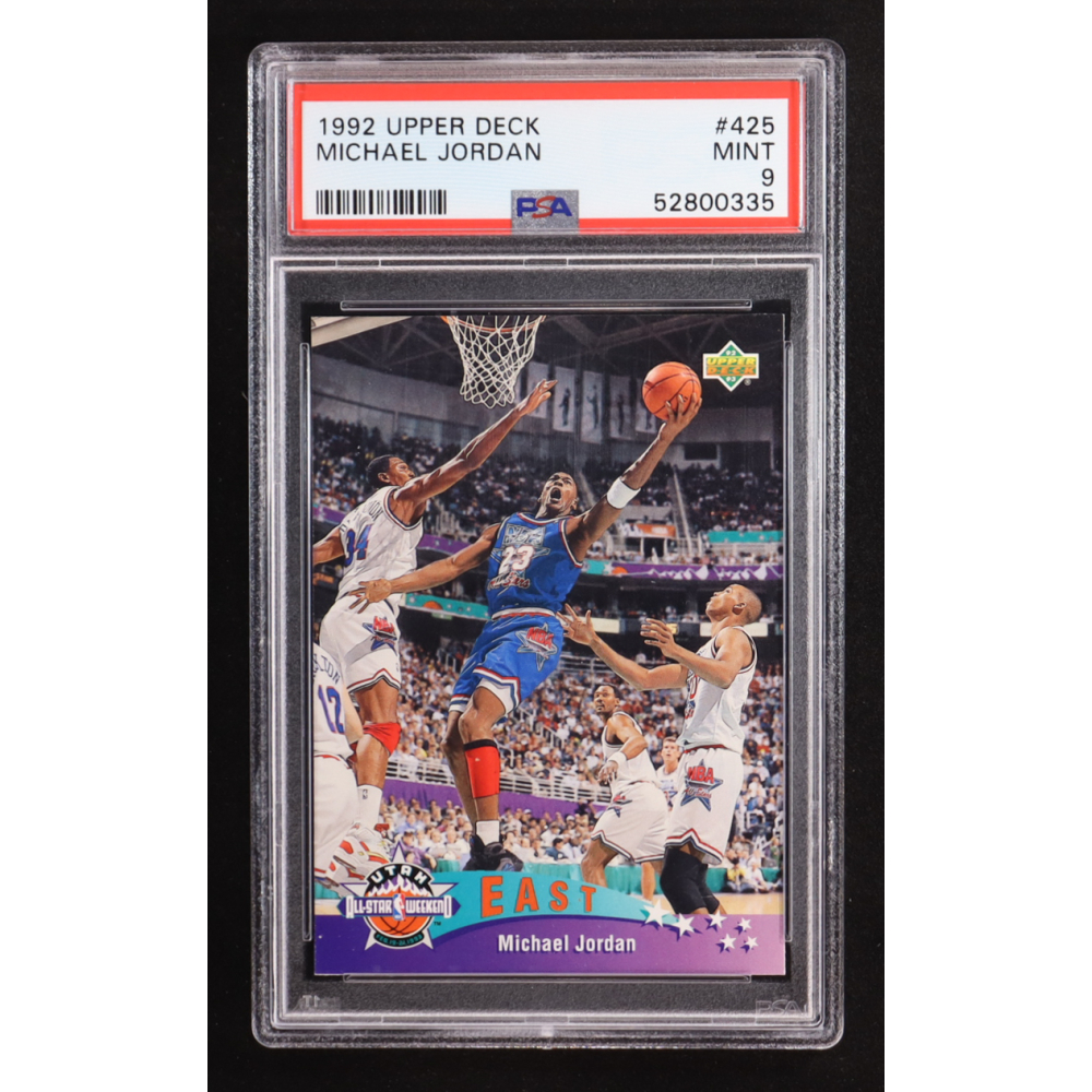 Michael Jordan 1992-93 Upper Deck AS #425 (PSA 9) at PristineAuction.com