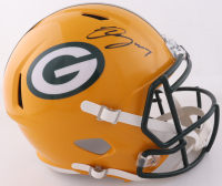 Quay Walker Signed Packers Full-Size Speed Helmet (Radtke) at PristineAuction.com
