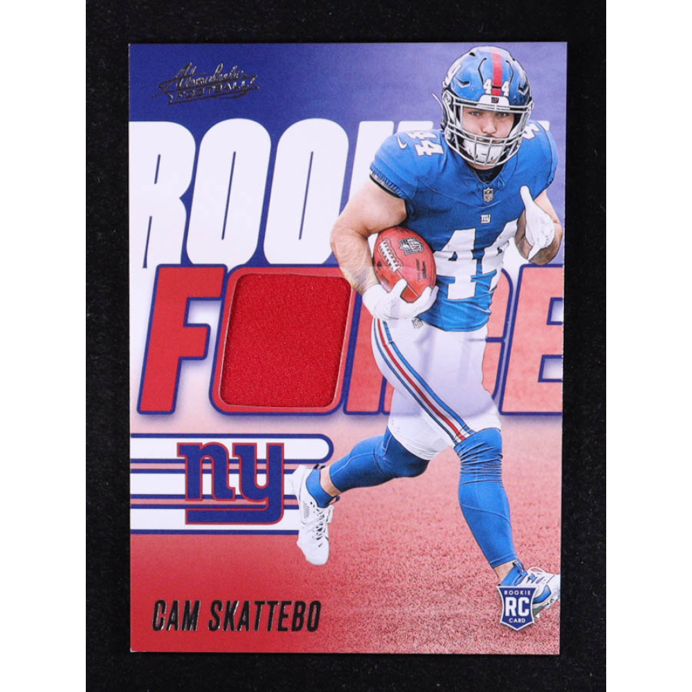 Cam Skattebo 2025 Absolute Rookie Force Jerseys #3 RC at PristineAuction.com