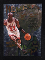 Michael Jordan / Joe Dumars 1995-96 Stadium Club Nemeses #N10 at PristineAuction.com