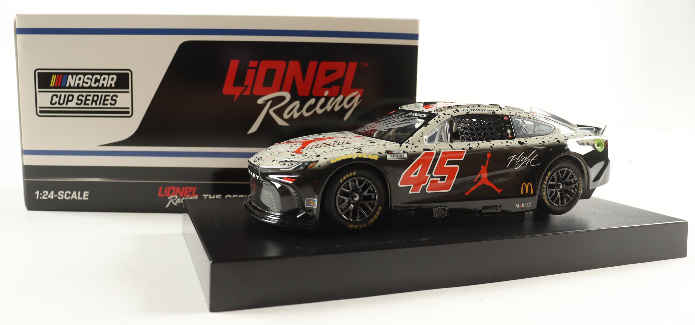 Tyler Reddick Signed 2024 #45 Jordan Brand Flight | 1:24 Diecast Car (PA) at PristineAuction.com Tyler Reddick Signed 2024 #45 Jordan Brand Flight | 1:24 Diecast Car (PA) at PristineAuction.com
