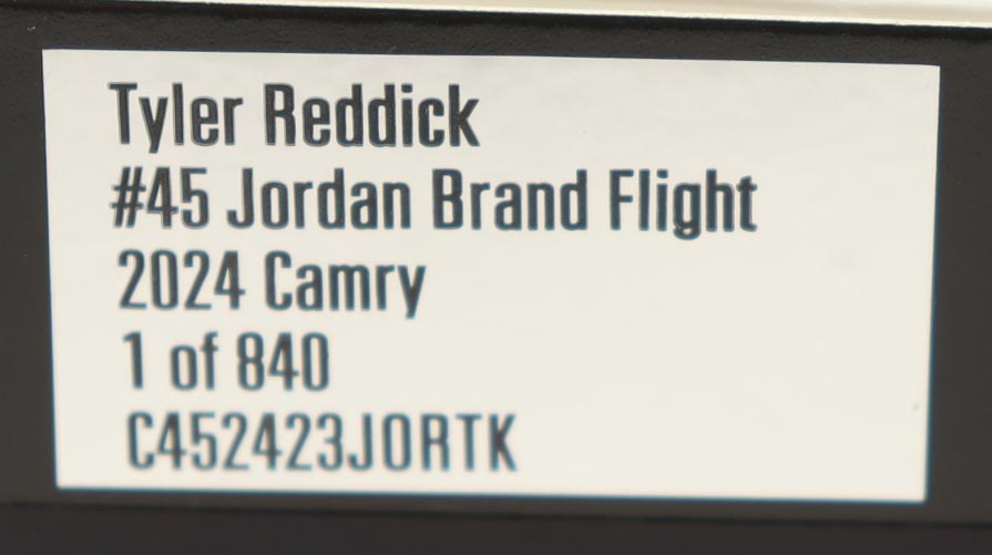 Tyler Reddick Signed 2024 #45 Jordan Brand Flight | 1:24 Diecast Car (PA) at PristineAuction.com Tyler Reddick Signed 2024 #45 Jordan Brand Flight | 1:24 Diecast Car (PA) at PristineAuction.com