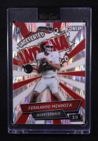 Fernando Mendoza 2025 Wild Card Alumination Comix Undefeated Indiana Red and White Shock #ACBL-FM05 #2/3 RC at PristineAuction.com