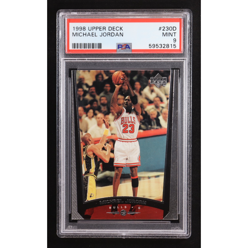 Michael Jordan 1998-99 Upper Deck #230D (PSA 9) at PristineAuction.com